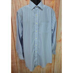 Brooks Brothers Regent Non-Iron Stripe Dress Shirt 17-34 - Supima Cotton